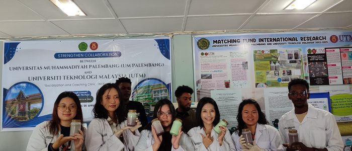 Kegiatan Pembuatan Sabun Organik Bersama Mahasiswa Internasional ,Taiwan dan Sudan